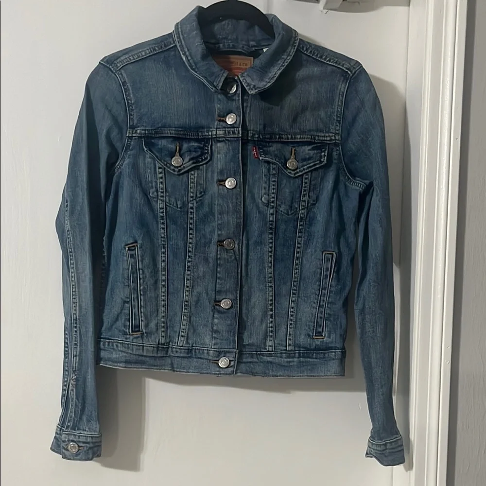 Levi's Blue Denim Jacket for Women